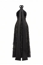 ALISA LACE DRESS IN BLACK