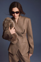 FOLDED BLAZER