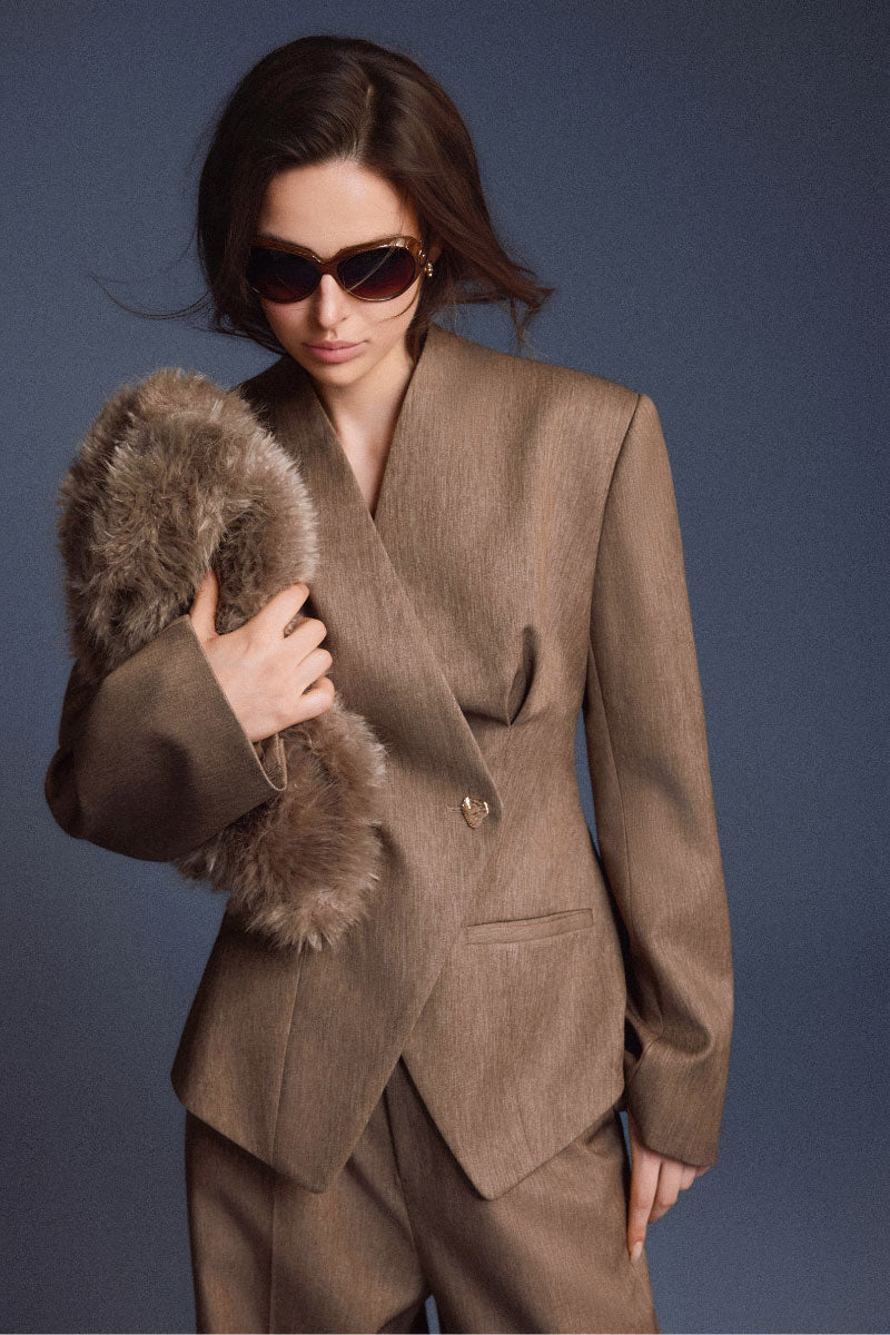 FOLDED BLAZER