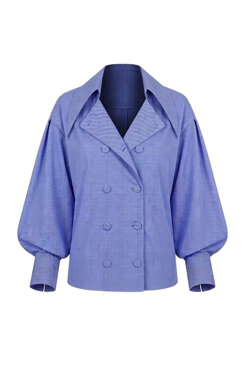 BLUE TAILORED SHIRT