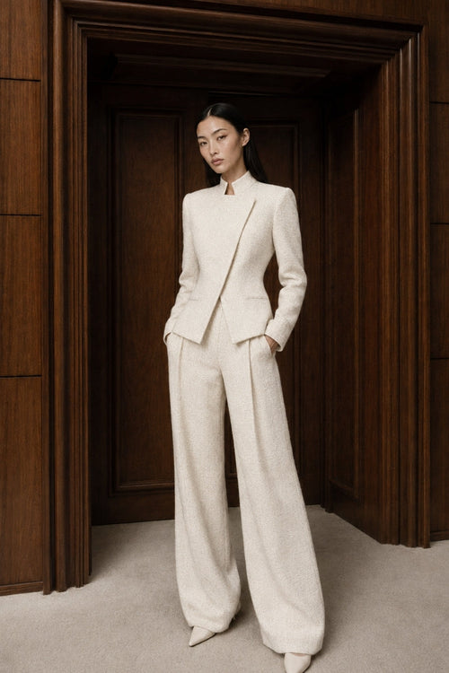 ALINE TWEED TROUSERS