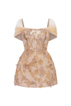 LILIANA LACE DRESS IN BEIGE