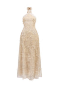 ALISA LACE DRESS IN BEIGE