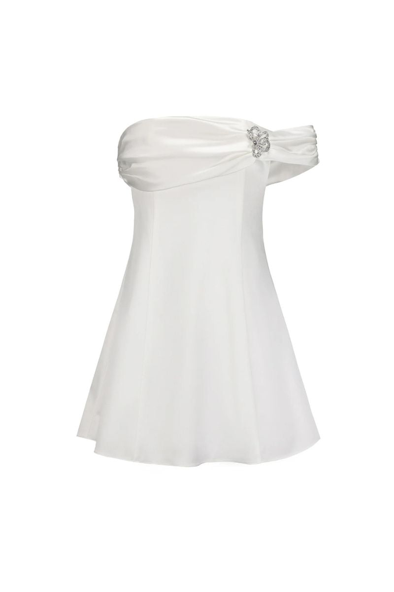 CORNELIA DRESS IN WHITE