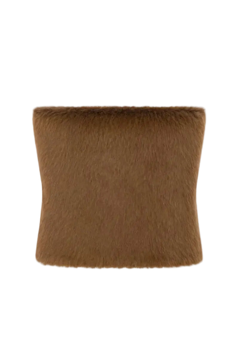 FAUX FUR CORSET