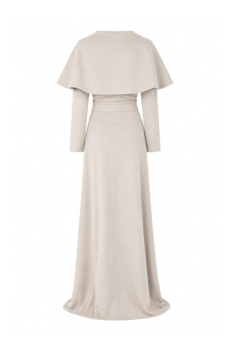 CASHMERE WRAP SKIRT