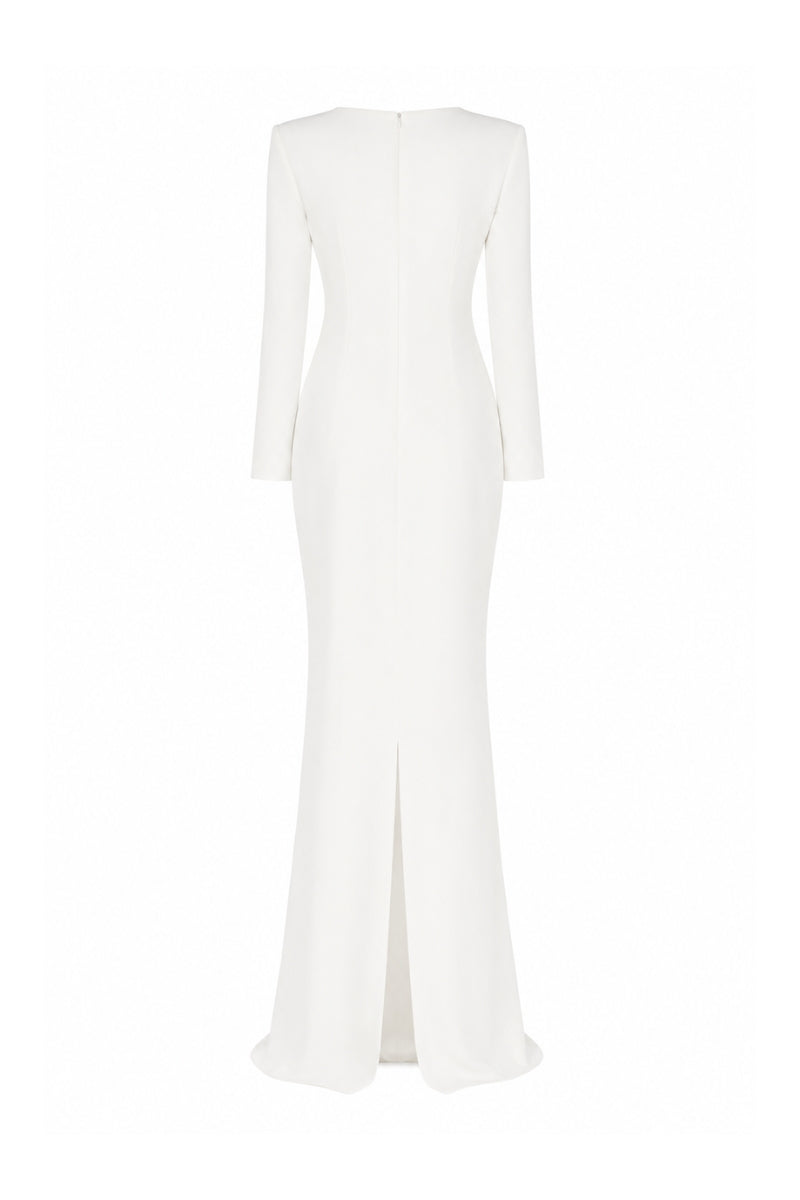 ASYMMETRIC MAXI DRESS