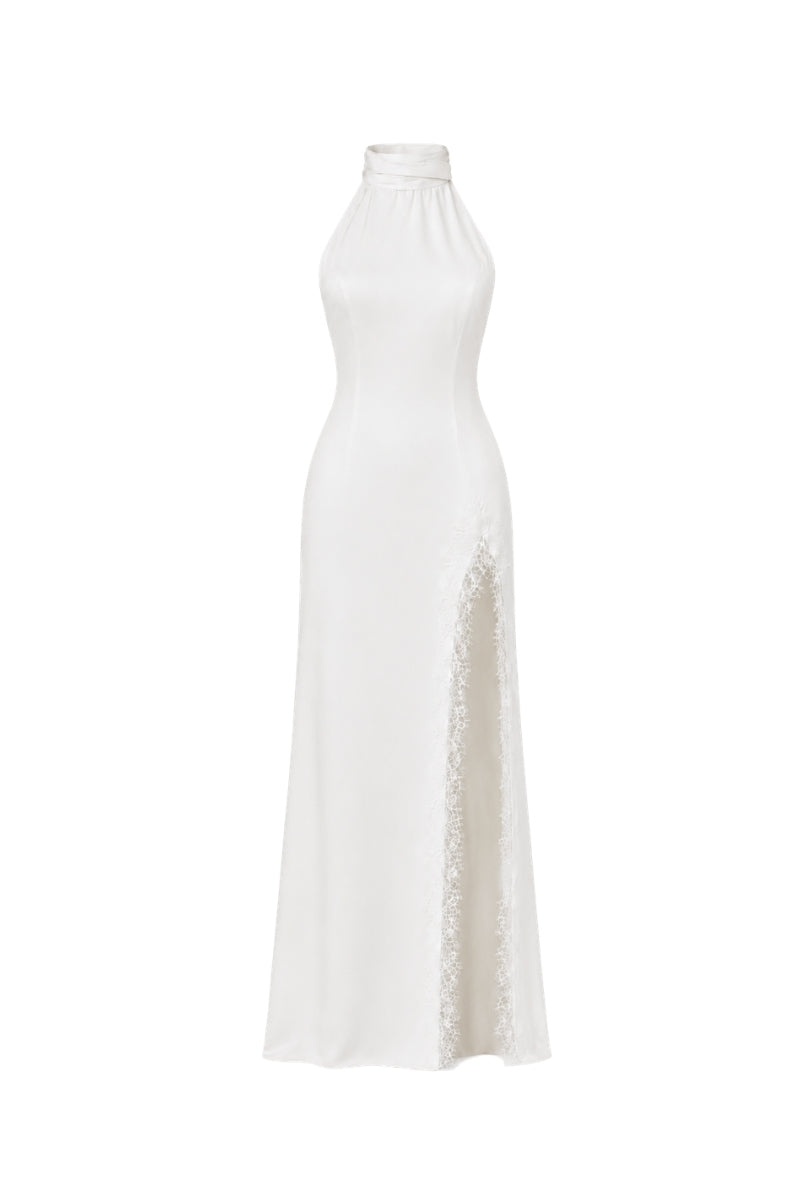 SEIN LONG CREPE DRESS
