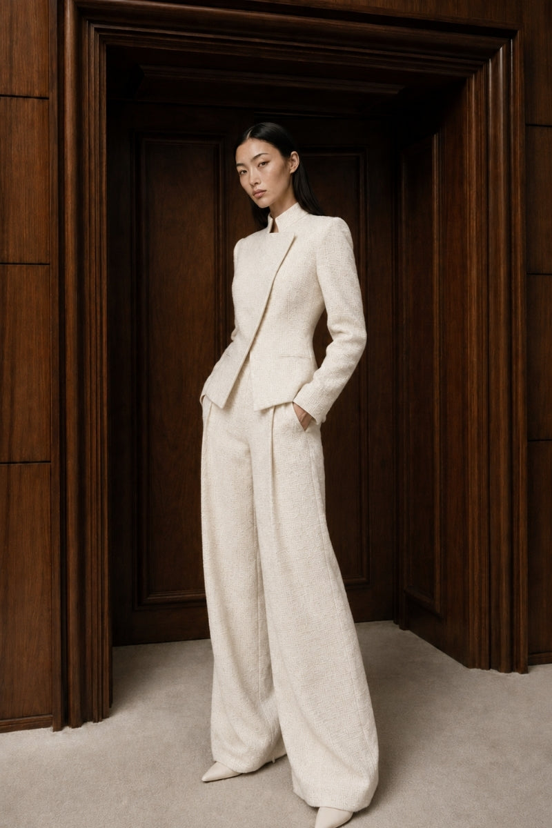 ALINE TWEED TROUSERS