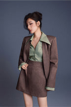 TAILORED CINCHED SHIRT