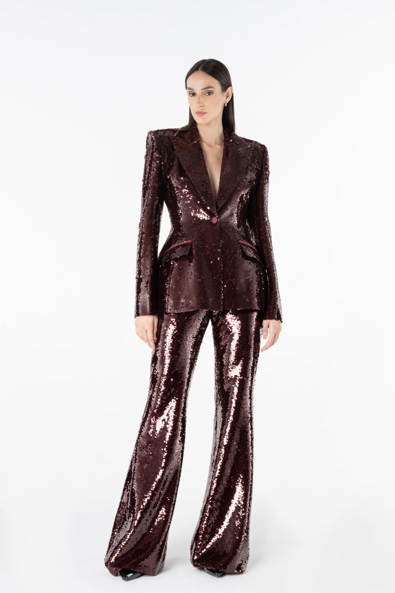 SEQUIN TROUSERS