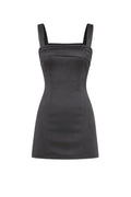 NAIVE MINI SATIN DRESS