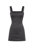 NAIVE MINI SATIN DRESS