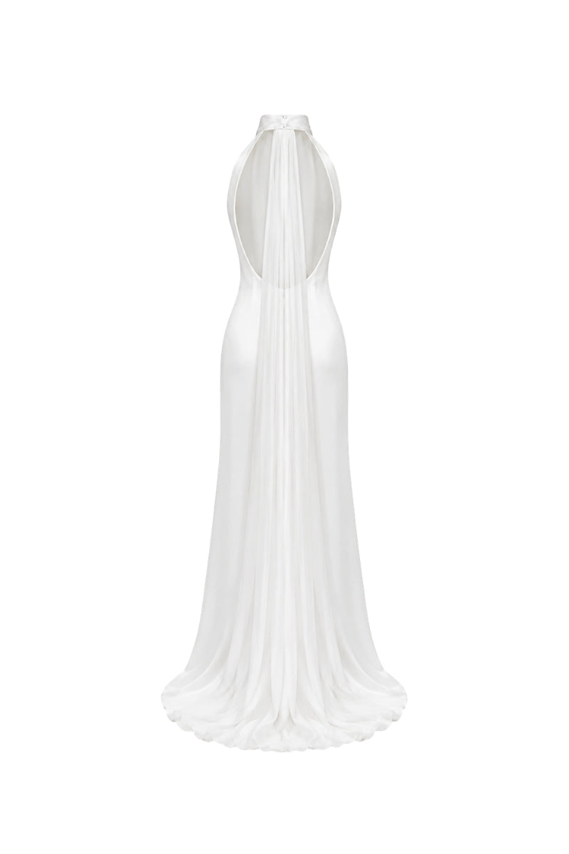 SEIN LONG CREPE DRESS