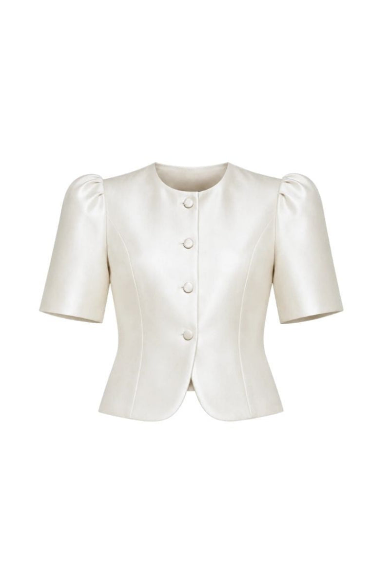 MEVY SATIN JACKET