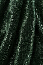 EDITH TEXTURED GOWN IN DEEP FOREST