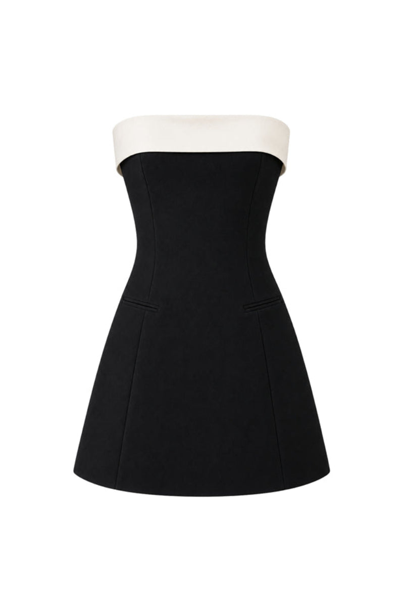 FIORA MINI SATIN DRESS