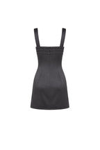 NAIVE MINI SATIN DRESS
