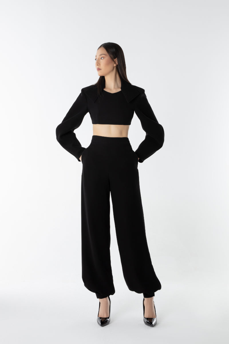 CRYSTAL VOLUME TROUSERS