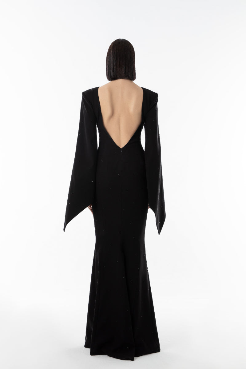 EMBER GOWN-BLACK