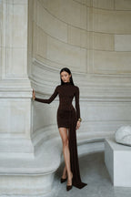 ROMY MINI JERSEY DRESS