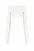 SCULPTED CROPPED TOP