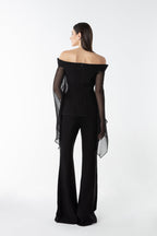 FLOW FLARE TROUSERS