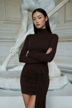 ROMY MINI JERSEY DRESS