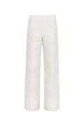 JORA FRINGE TROUSERS IN CREAM