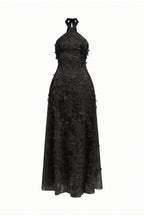 ALISA LACE DRESS IN BLACK