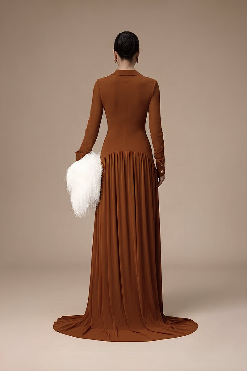 CLICHY DRESS IN GINGER