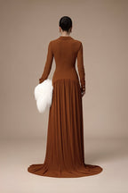 CLICHY DRESS IN GINGER