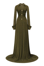 CLICHY DRESS IN OLIVE