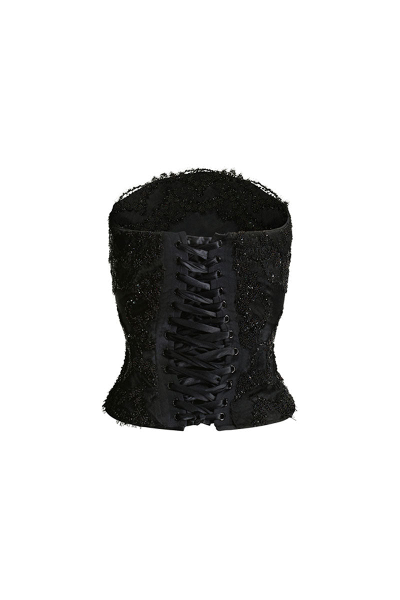 LAUREN CORSET IN BLACK