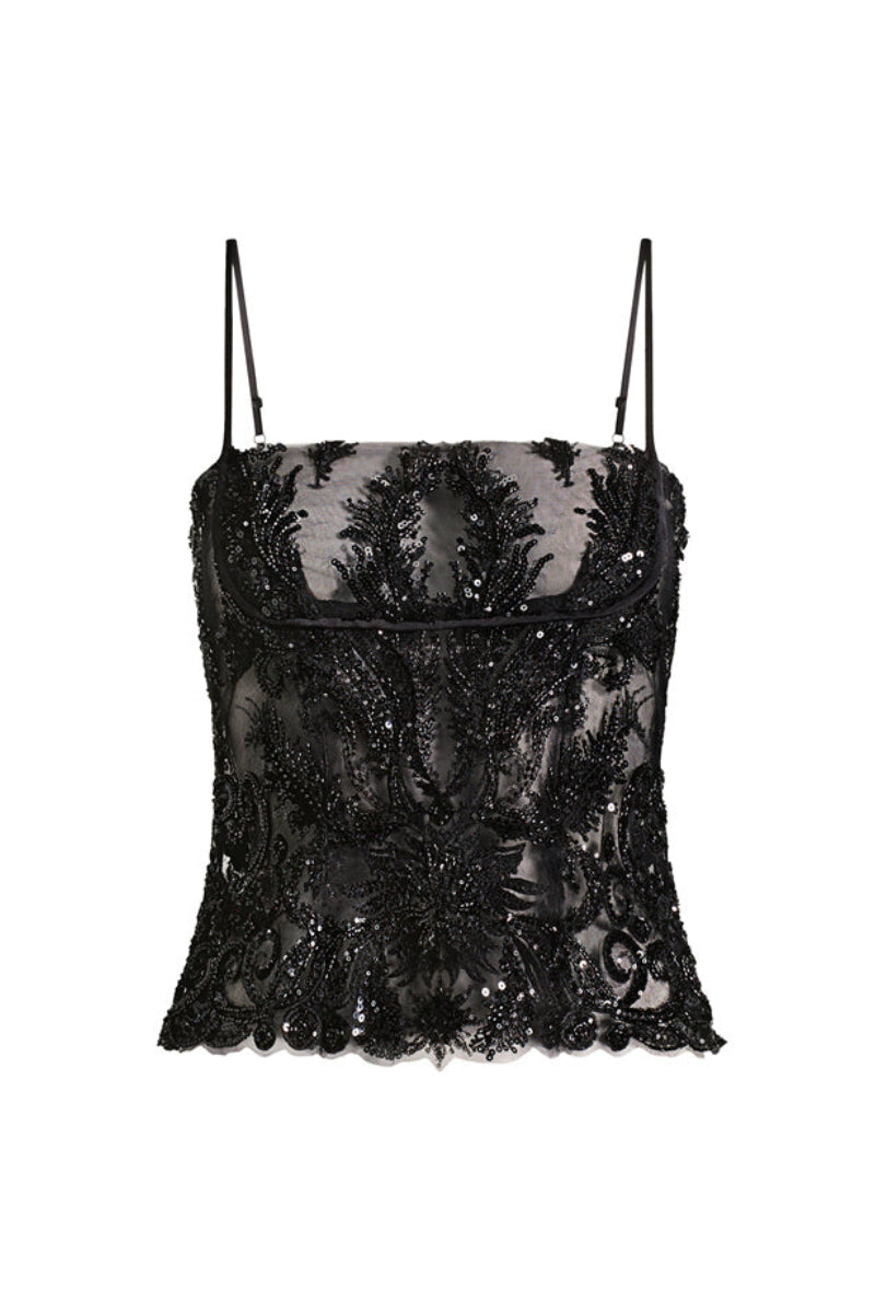 BIANCA TOP IN BLACK