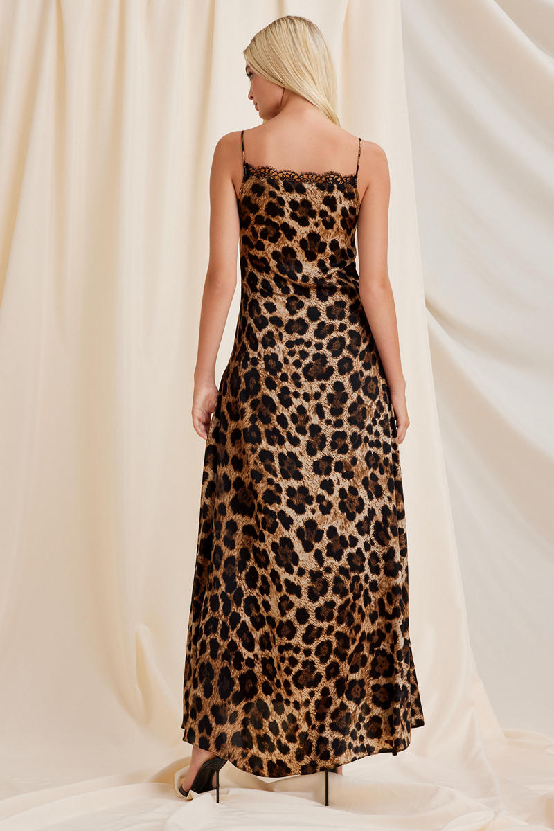 COLETTE DRESS IN LEOPARD