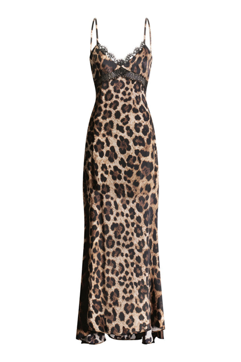 COLETTE DRESS IN LEOPARD