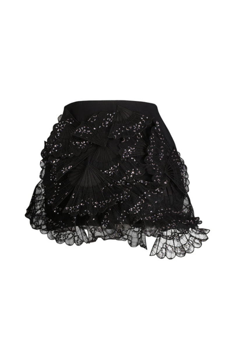 ELORA SKIRT IN BLACK