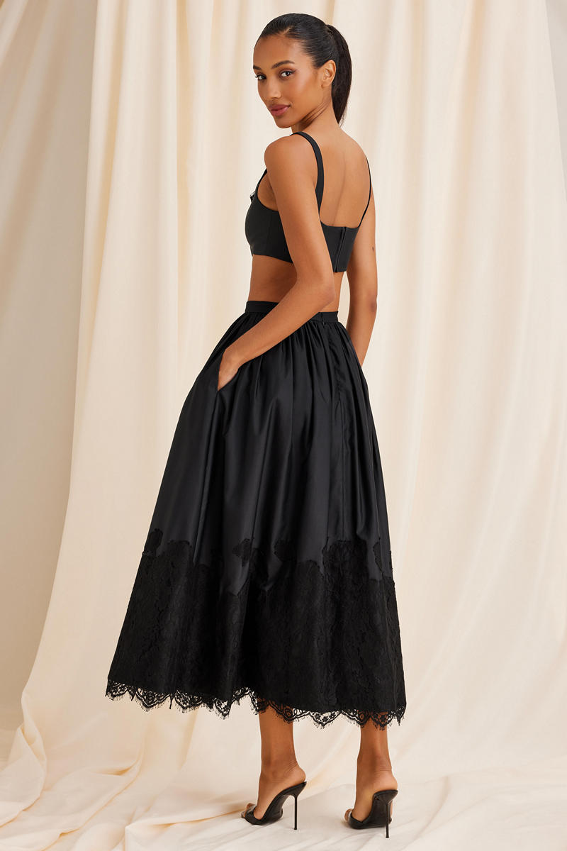 FIORELLA SKIRT IN BLACK