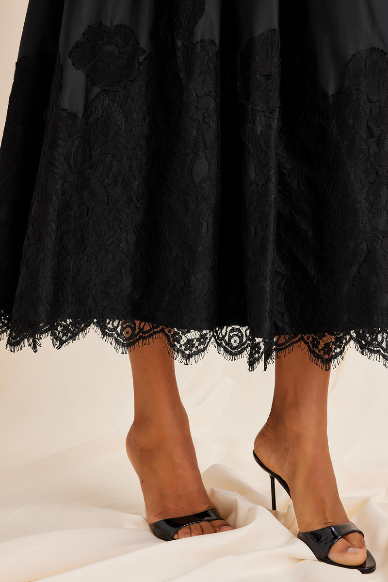 FIORELLA SKIRT IN BLACK