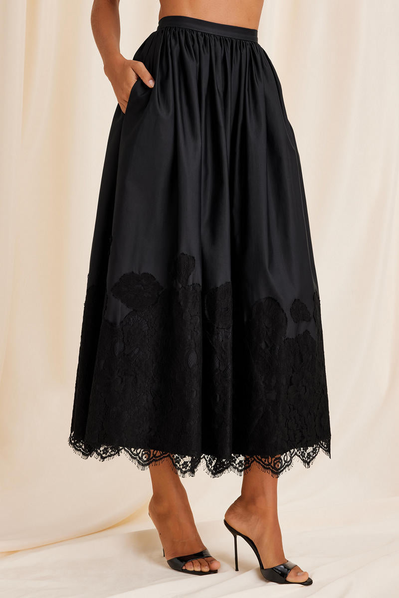 FIORELLA SKIRT IN BLACK
