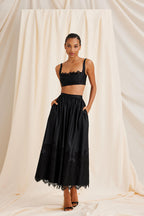 FIORELLA SKIRT IN BLACK