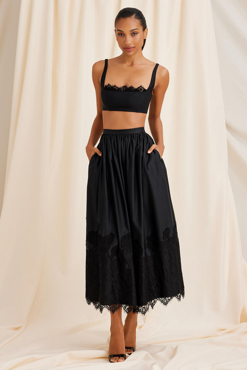 FIORELLA TOP IN BLACK