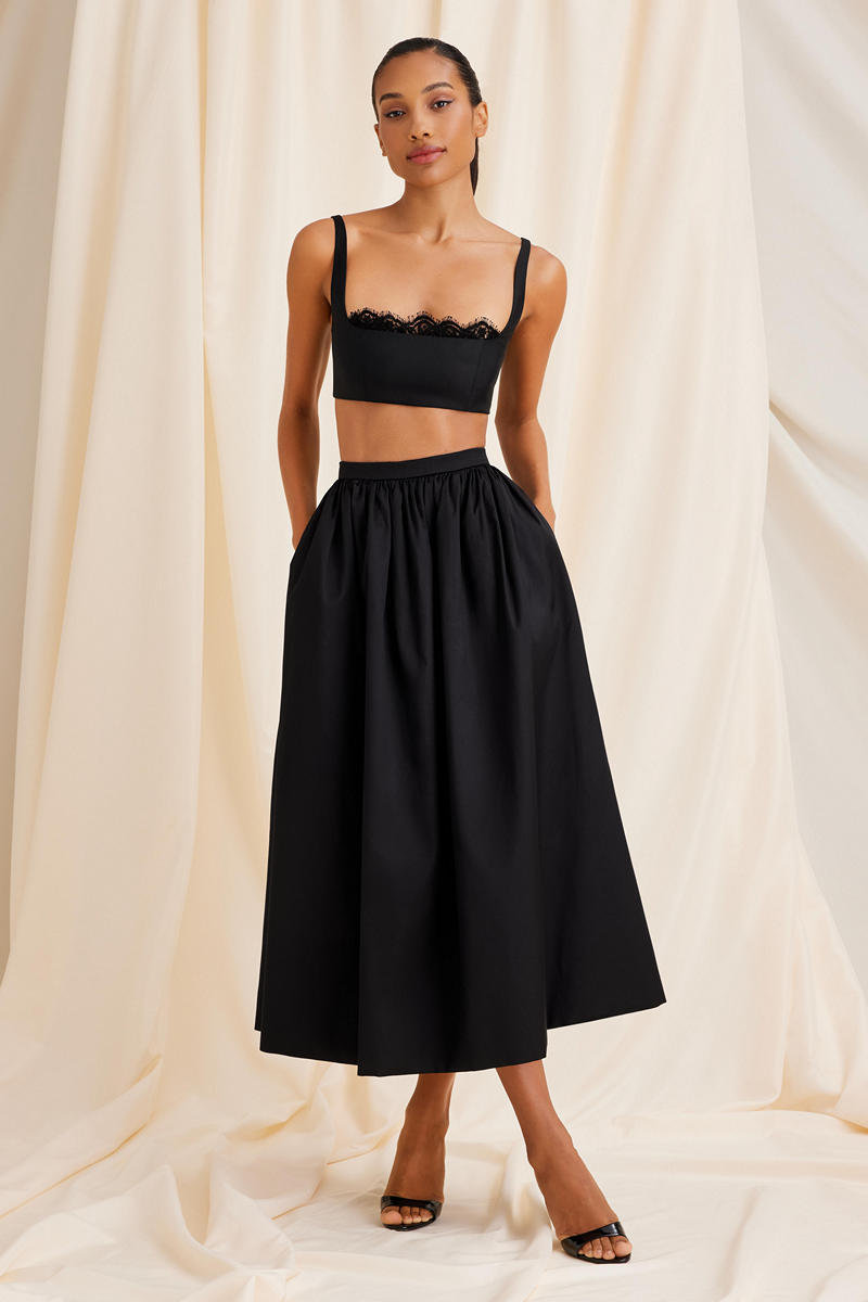 FIORELLA TOP IN BLACK