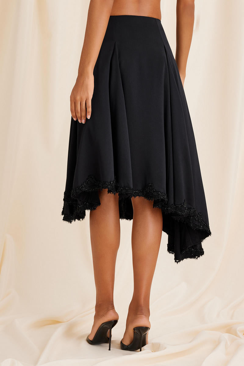 LAUREN SKIRT IN BLACK