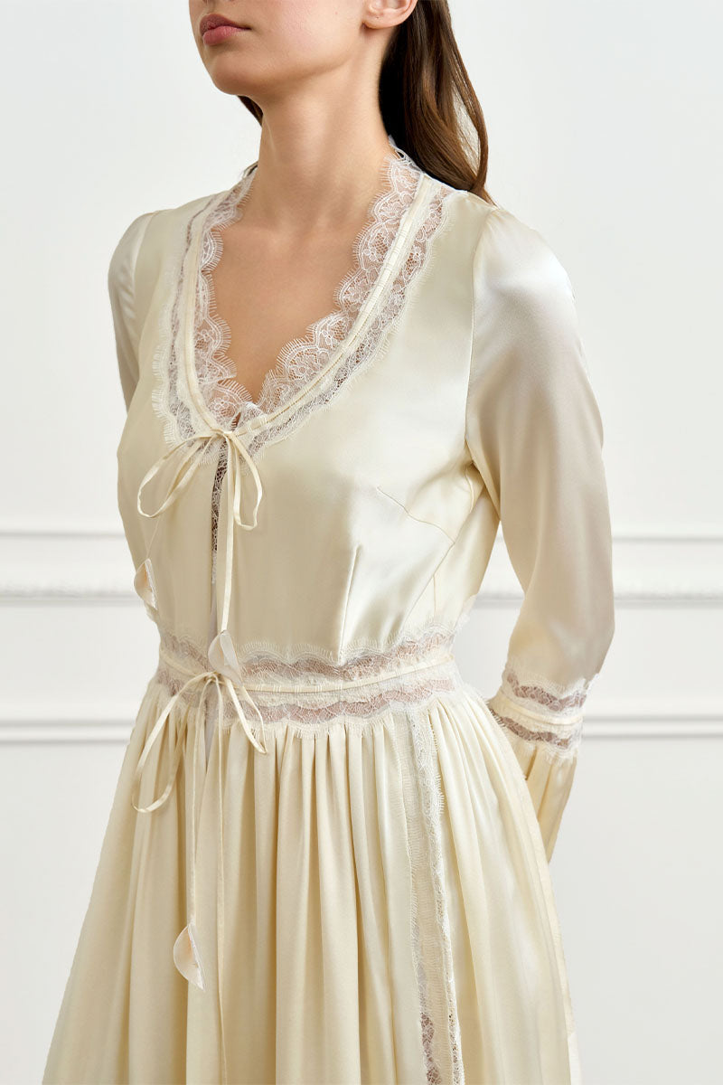 COURT WOMEN'S SILK ROBES