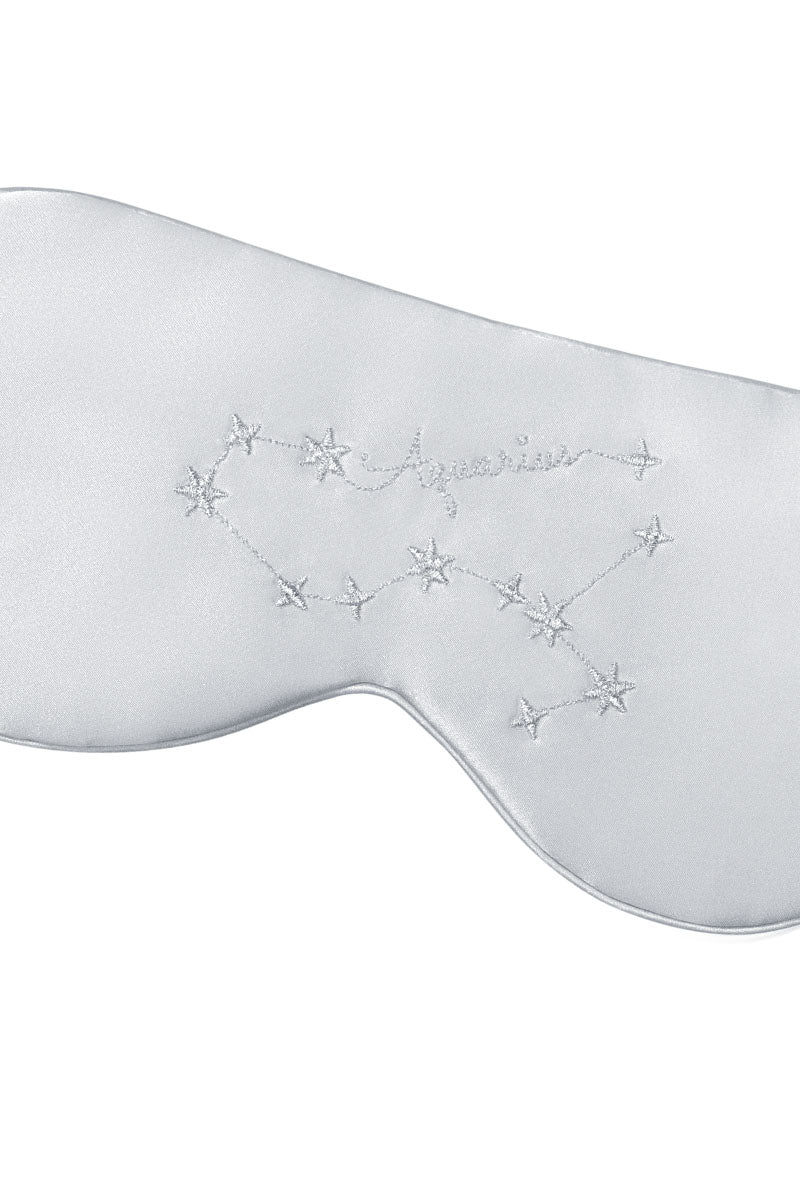 COZY STELLAR AQUARIUS EYE MASK IN GRAY
