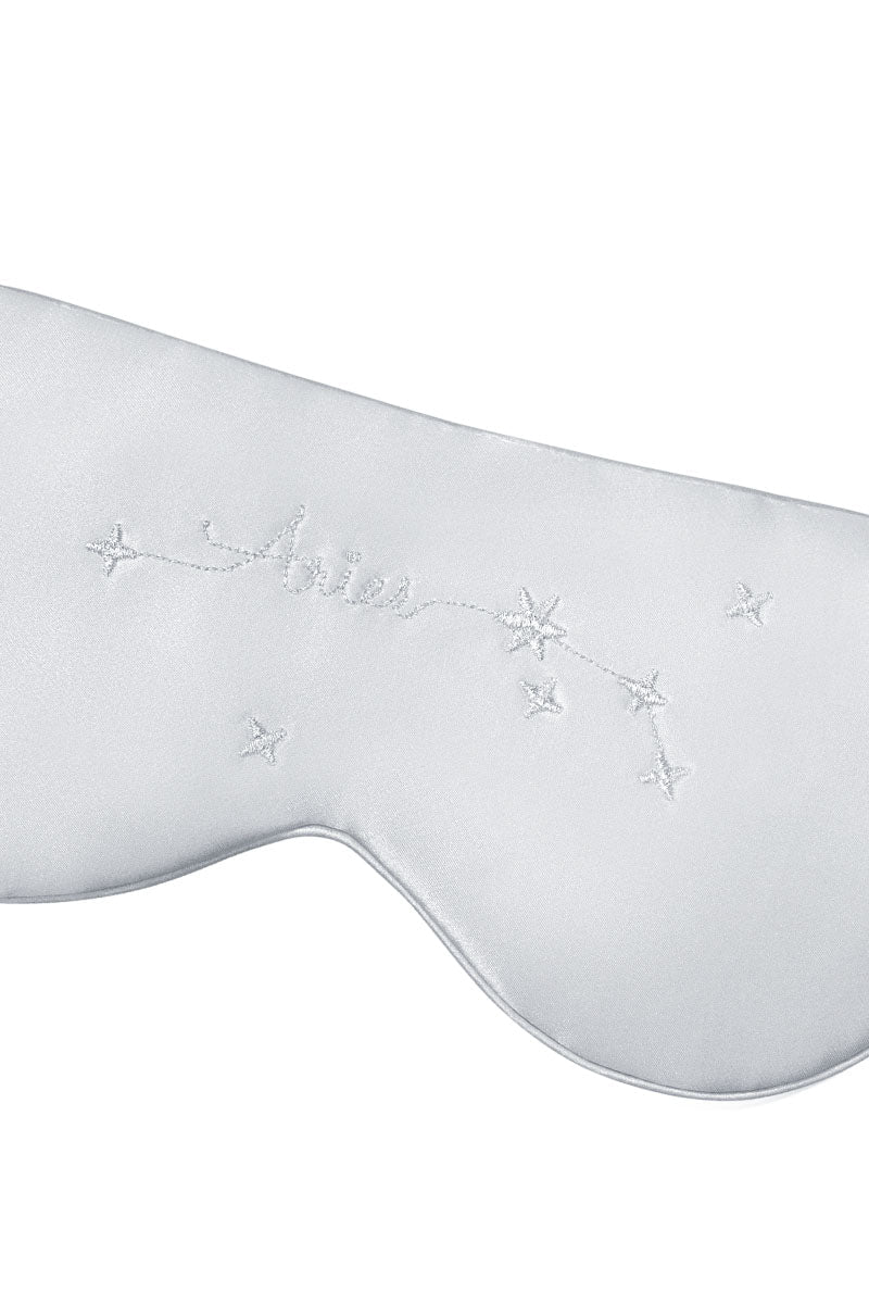 COZY STELLAR ARIES EYE MASK IN GRAY