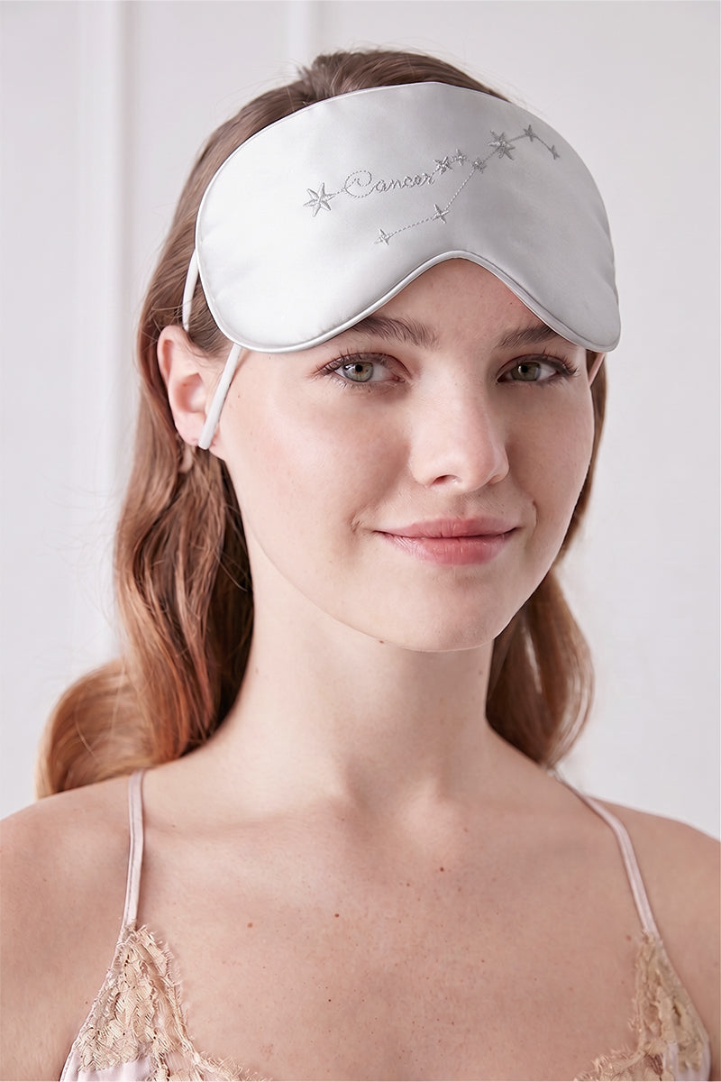 COZY STELLAR CANCER EYE MASK IN GRAY