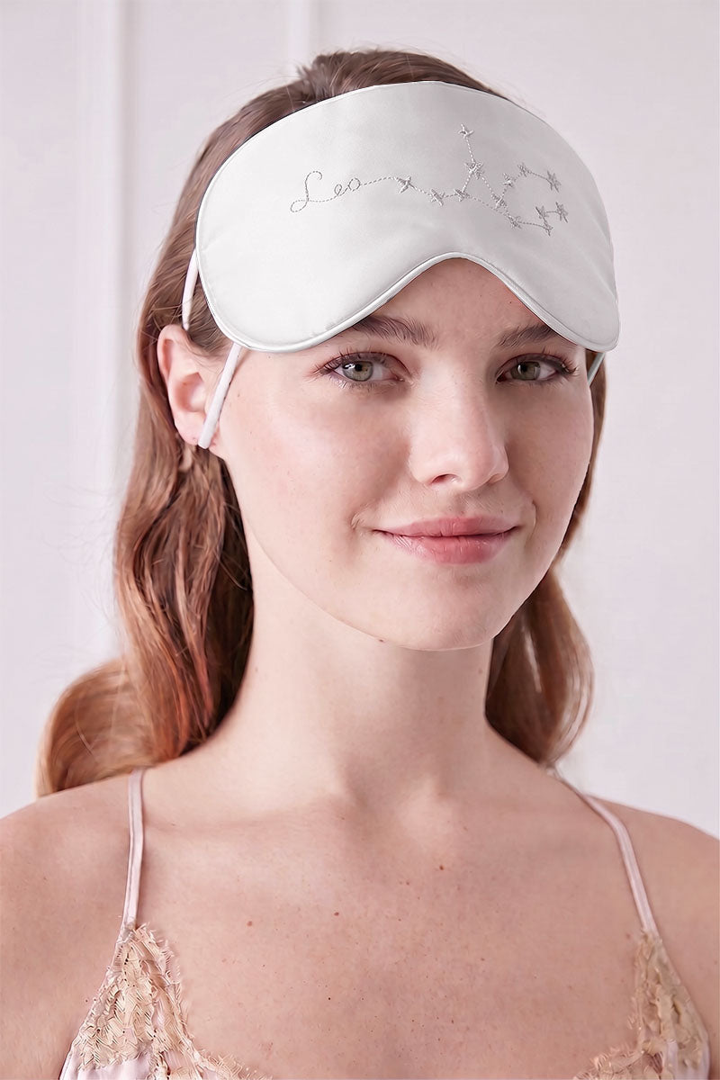 COZY STELLAR LEO EYE MASK IN GRAY